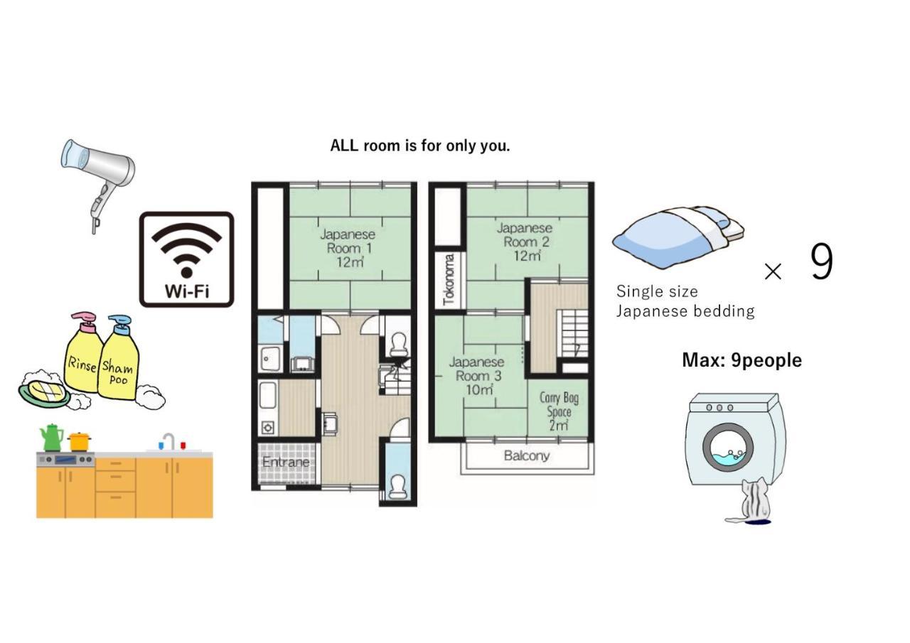 Moco Hostel Kiotó Kültér fotó